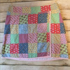 Vineyard Vines Patchwork Skirt Size 8